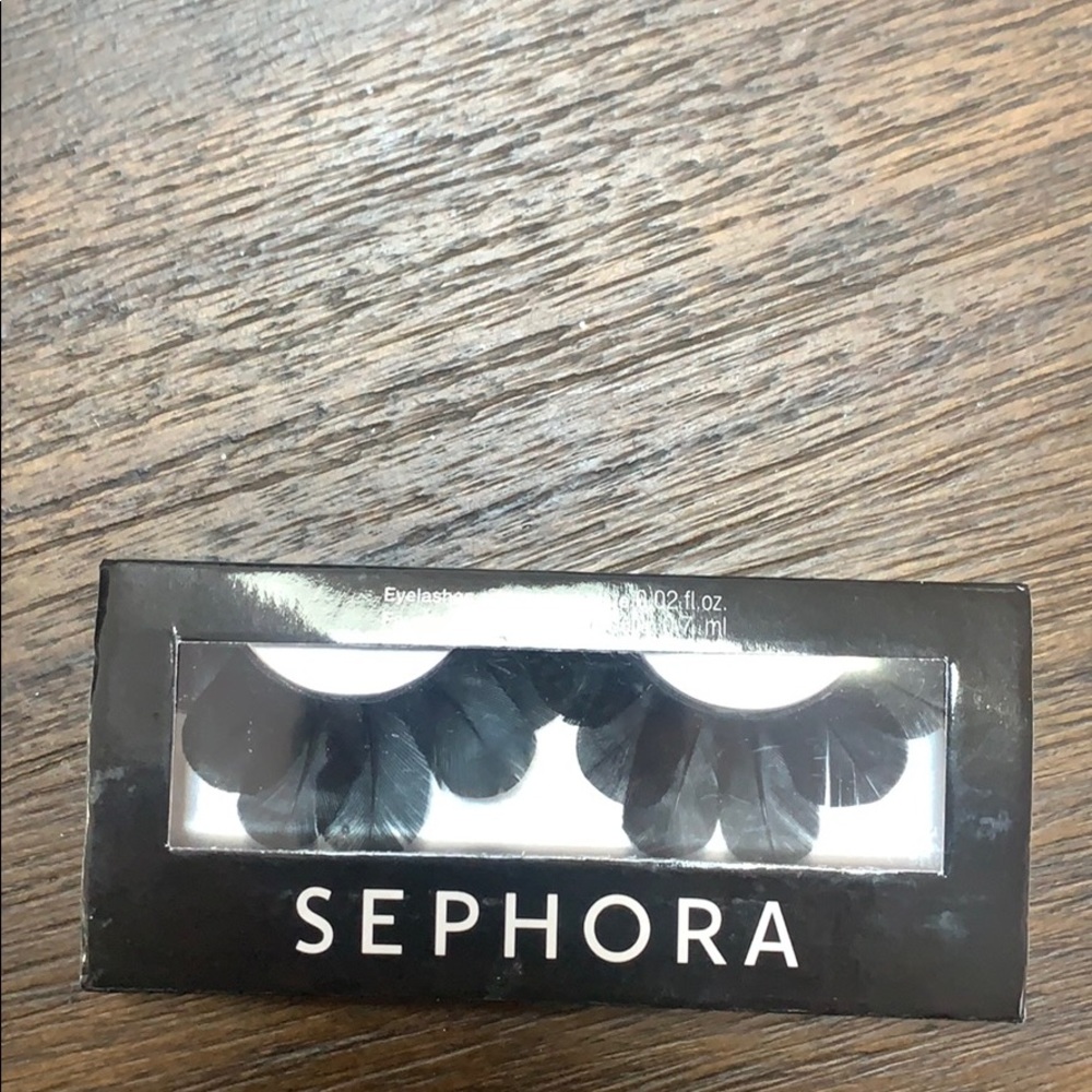 Sephora Black Feather eyelashes new